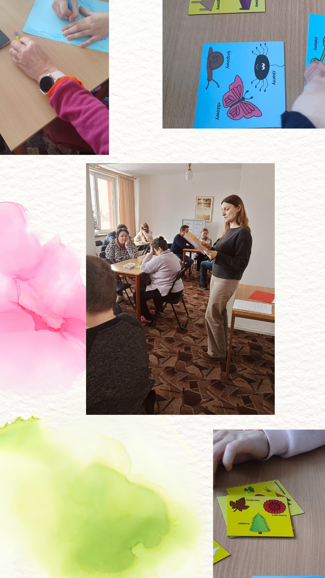 Symbolika kolorów - spotkanie z uczestnikami ŚDS