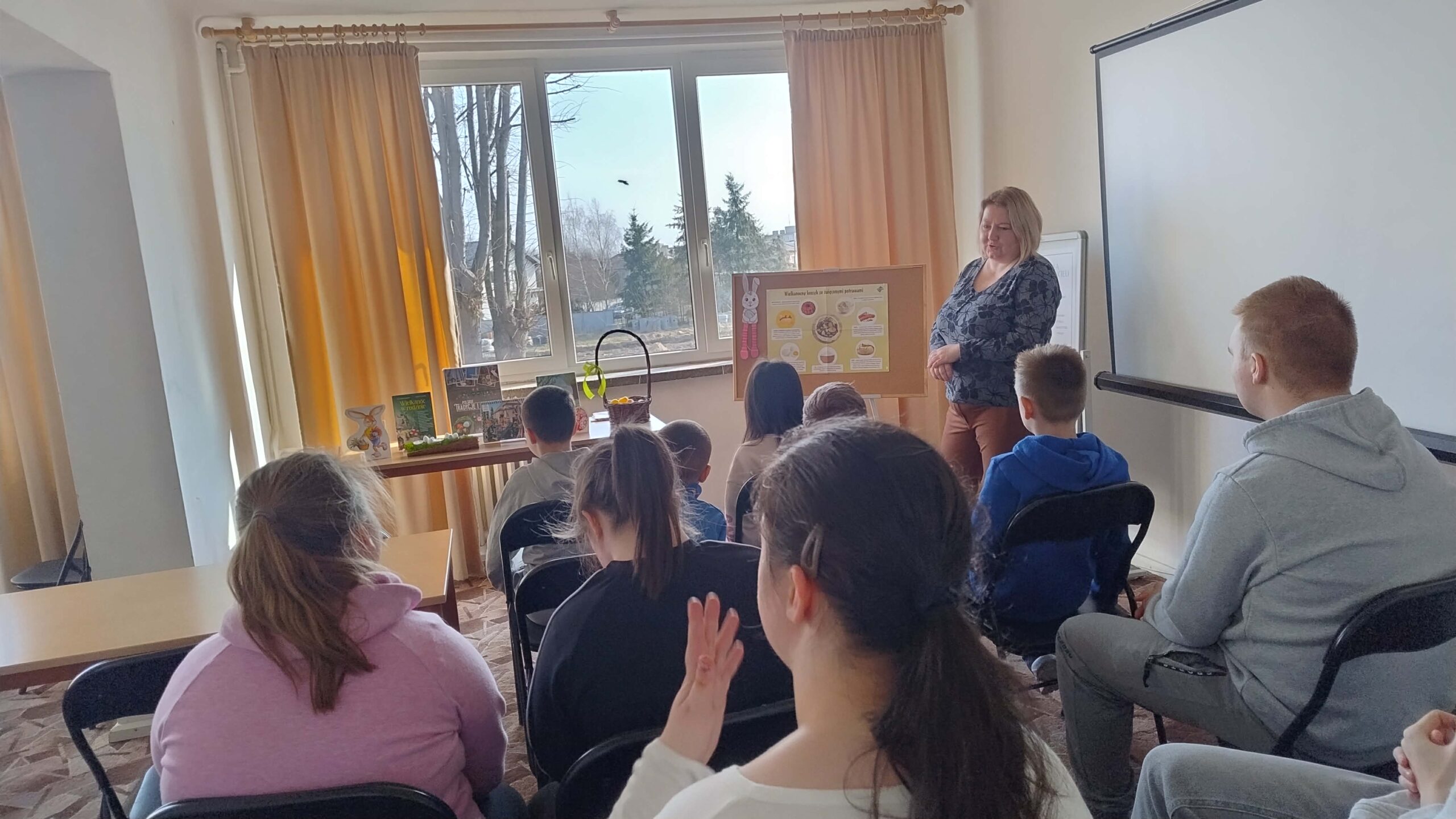 Wielkanocne zajęcia z uczniami Ośrodka Szkolno-Wychowawczego