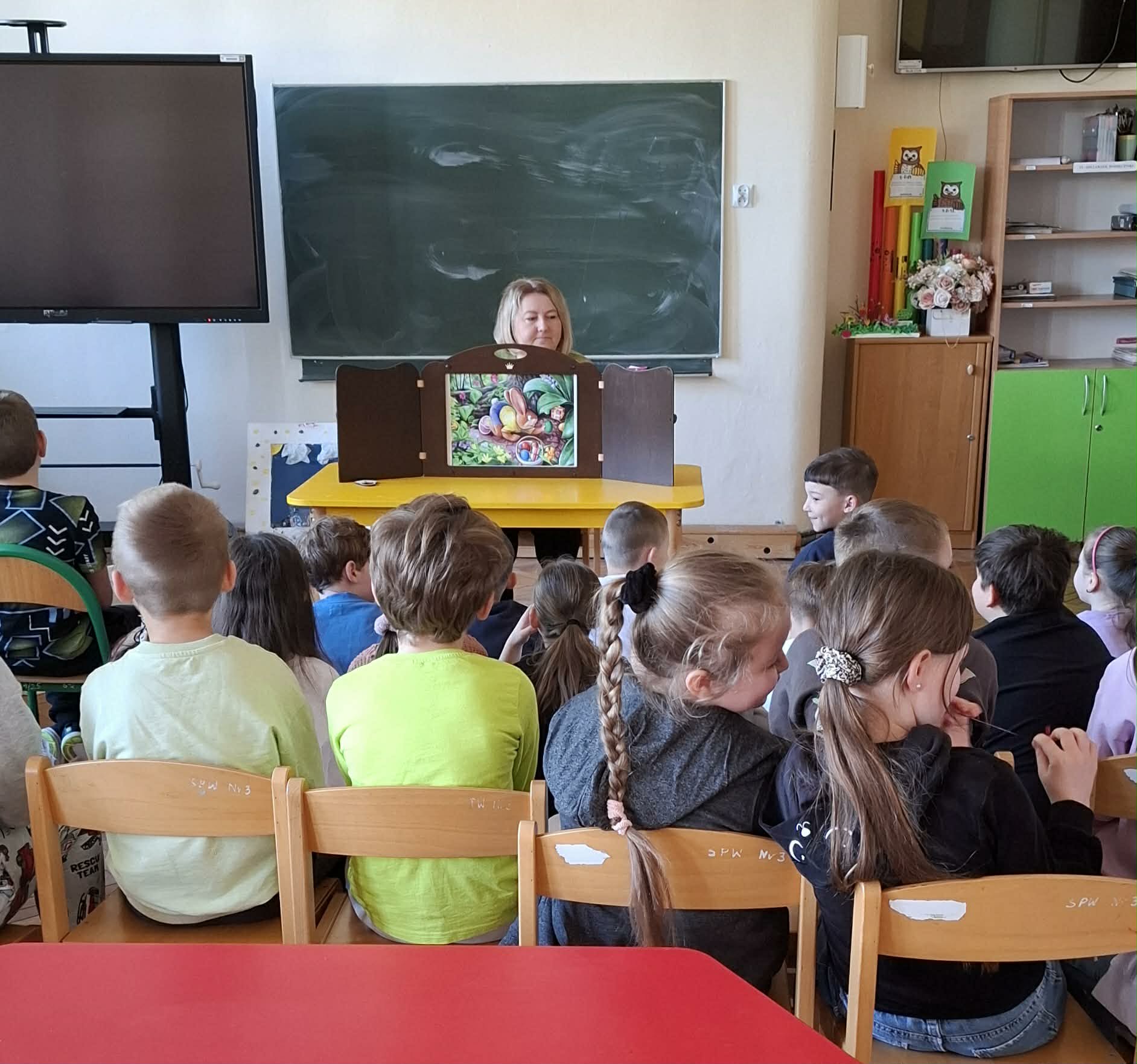 Wielkanocne zajęcia w PSP im. Bohaterów Września w Węgrzyno…