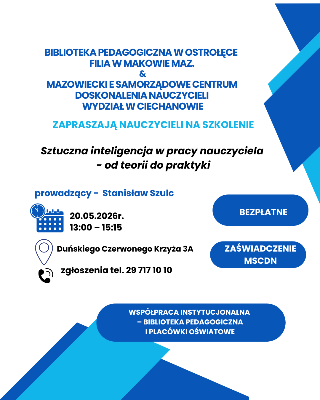 Szkolenie dla Nauczycieli