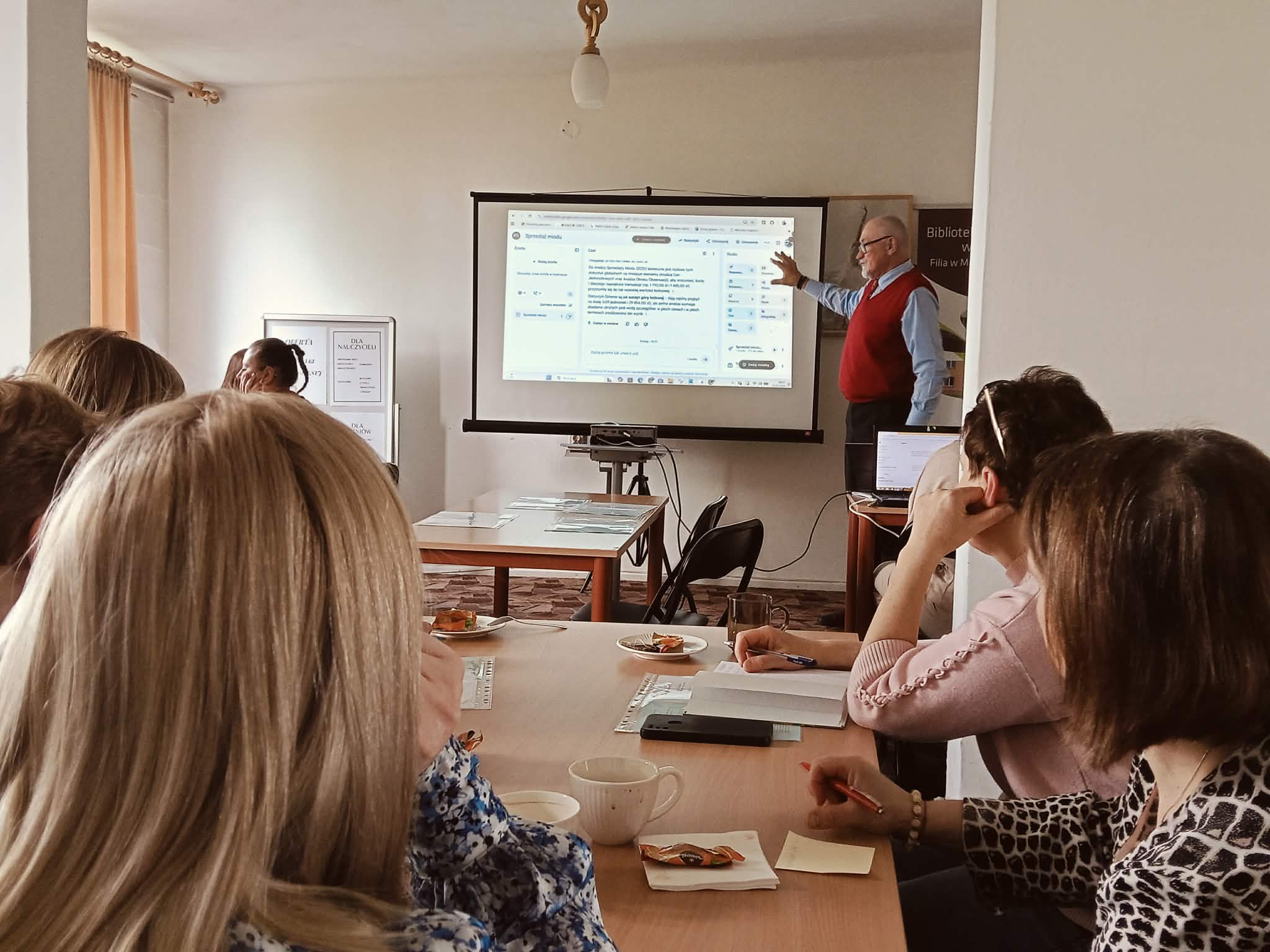 Szkolenie „Sztuczna inteligencja w pracy nauczyciela”